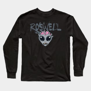 ROSWELL Grey Long Sleeve T-Shirt